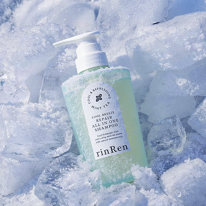【数量限定】凜恋/rinRen（リンレン） クールブリーズ オールインワンシャンプー ミントティー 380mL