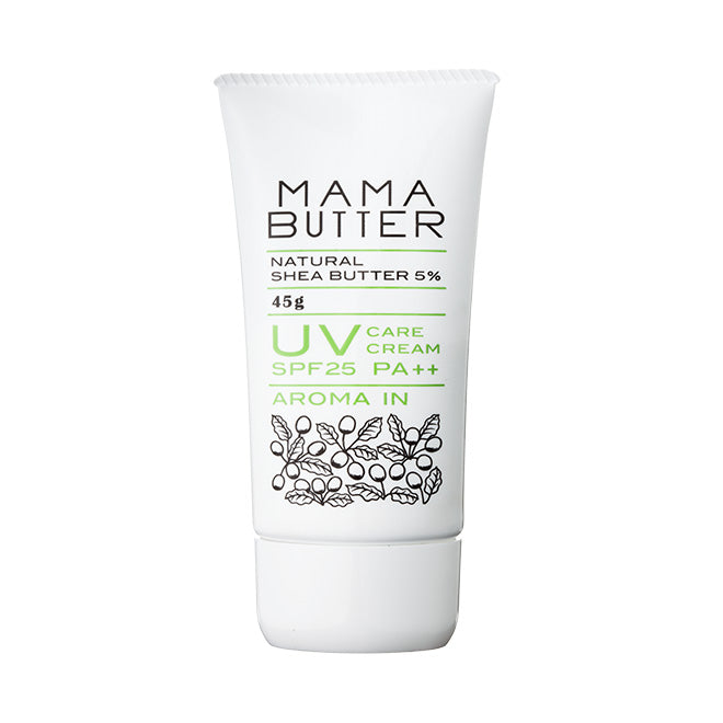 MAMA BUTTER（ママバター） UVケアクリーム アロマイン SPF25 PA＋＋ 45g（ハーブの香り）
