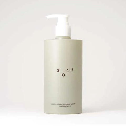 soel（ソエル）LIVING-OIL リキッドボディソープ PowderyWood 400mL