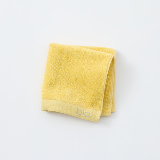 【ショッパー付】bio（バイオ）Hand Towel set（2枚入り）イエロー / ブラウン