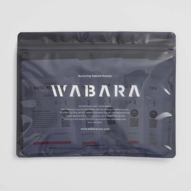 WABARA（ワバラ） ばらの花びら茶 #1 - #5：5種セット – SINCERE GARDEN