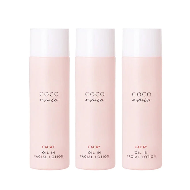 【特別セール】COCO amie（ココアミ）  オイルインフェイシャルローション 80ml 3点セット