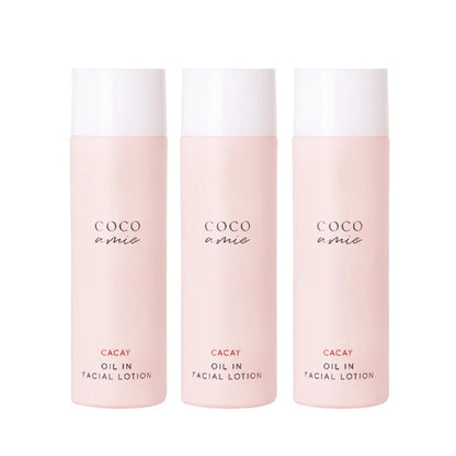 【特別セール】COCO amie（ココアミ）  オイルインフェイシャルローション 80ml 3点セット
