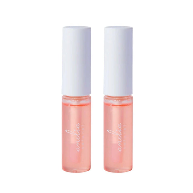 【特別セール】anelia natural PURUPURUリッププランプセラム グロッシーピンク 5mL 2点セット