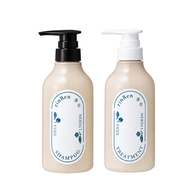 【送料無料】凜恋/rinRen（リンレン） シャンプー＆トリートメントセット ユズ＆ネロリ 各480mL