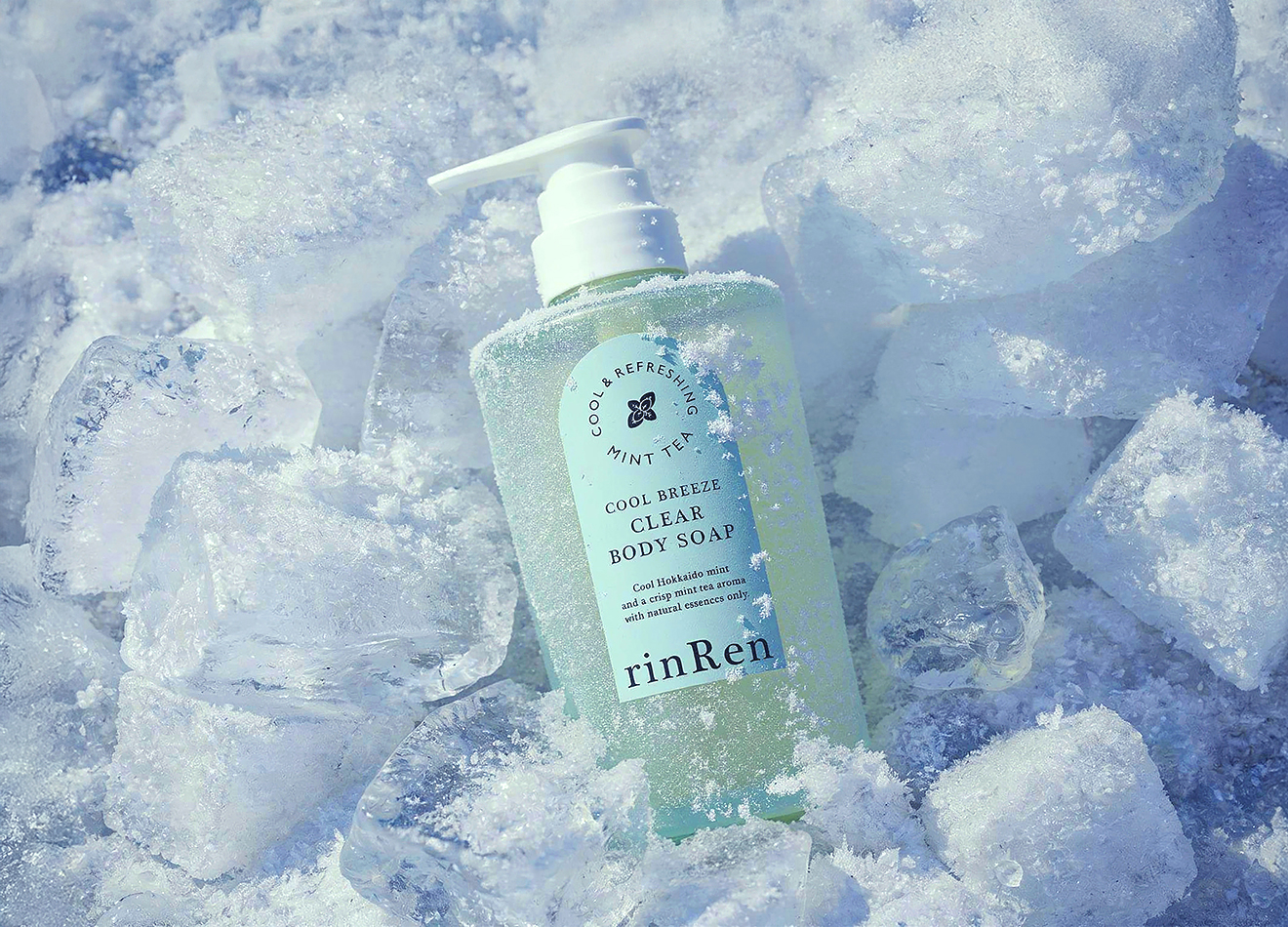 リンレン クールブリーズ クリアボディソープ ミントティー 380mL
