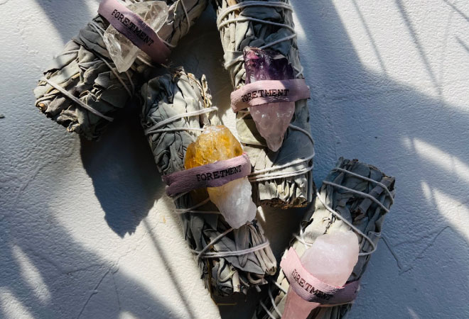 Foretment（フォートメント） スマッジスティック（フラワー）