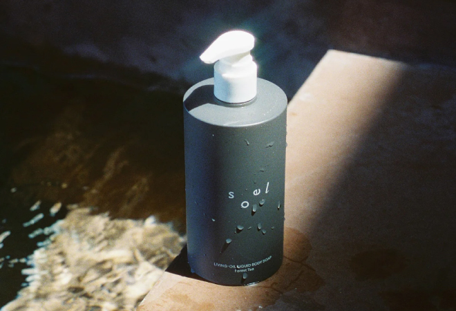 soel（ソエル）LIVING-OIL リキッドボディソープ Forest Tea 400mL