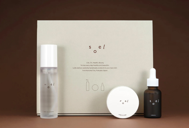 soel スキンケアセット クレンジング 化粧水 オイル プレゼント付】soel（ソエル） LIVING-OIL スペシャルケアスターターキット