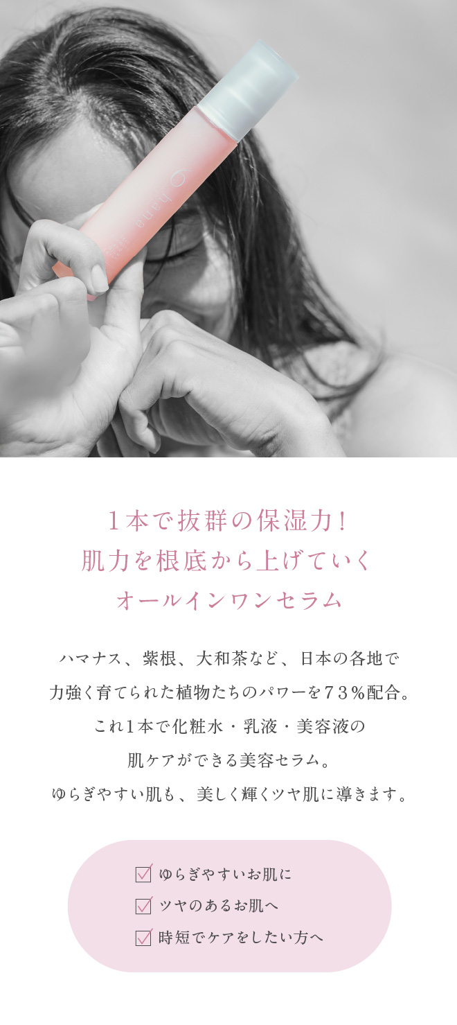 6hana（ロクハナ） スキンファーミング アンド グローセラム 50mL