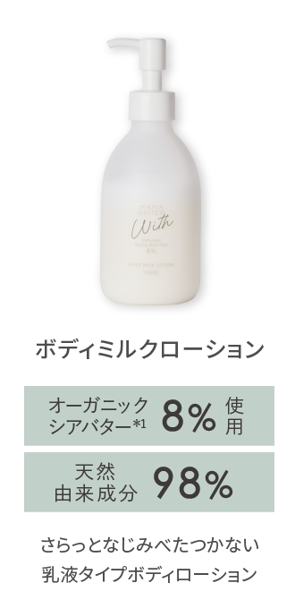 MAMA BUTTER（ママバター） ウィズ　ボディミルクローション 150g