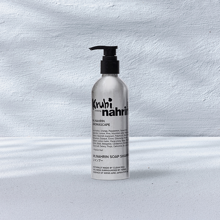 【Kruhi climbing nahrin】マウントナリン<br>ボタニカル石けんシャンプー 250mL