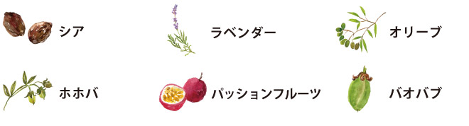 ママバターカラーオーガニック素材