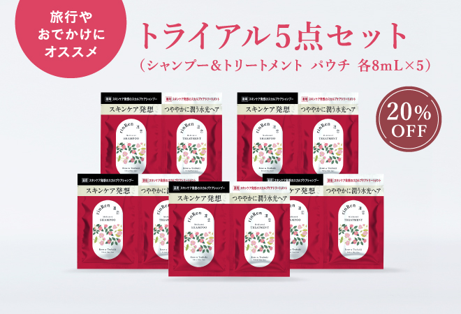 [薬用]凜恋/rinRen シャンプー・トリートメント セット ローズ＆ツバキ