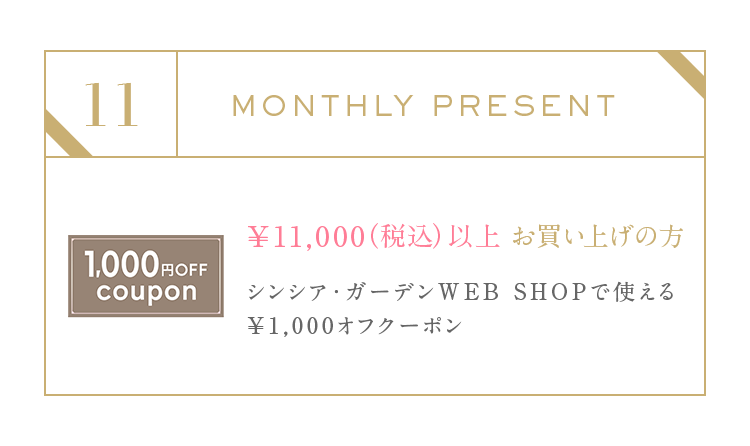 11月プレゼントキャンペーン